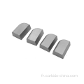 Tungsten Carbide Brated Tips Type B pour les outils